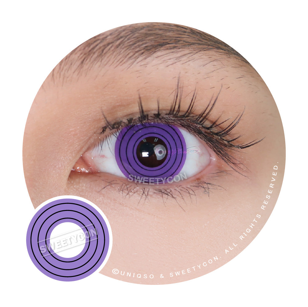 Sweety Purple Rings/ Colossus (1 lens/pack)-Colored Contacts-UNIQSO Canada