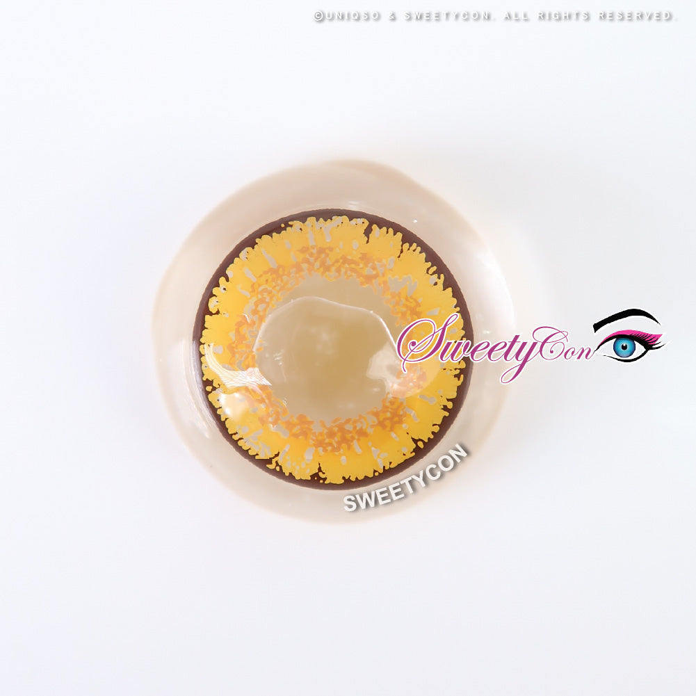 Sweety Queen Gold Yellow (1 lens/pack)-Colored Contacts-UNIQSO Canada