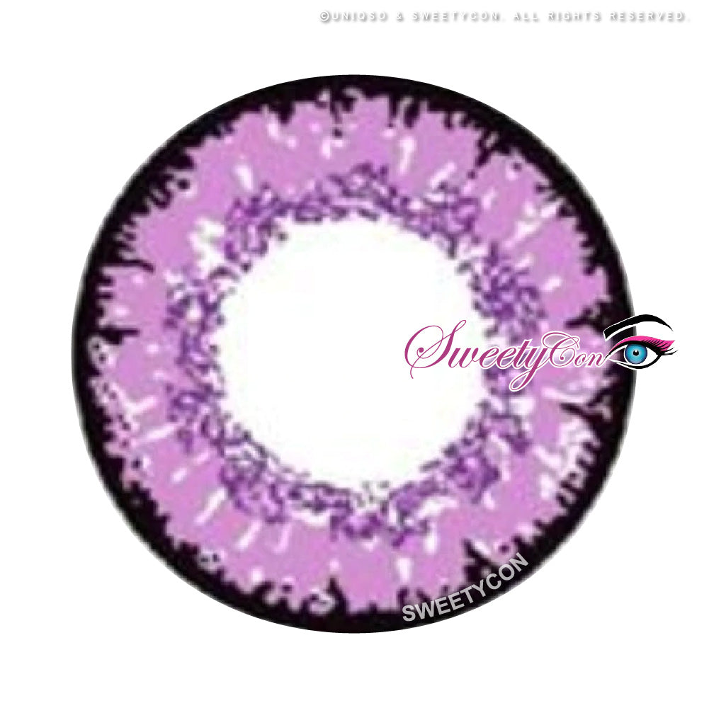 Sweety Queen Violet (1 lens/pack)-Colored Contacts-UNIQSO Canada