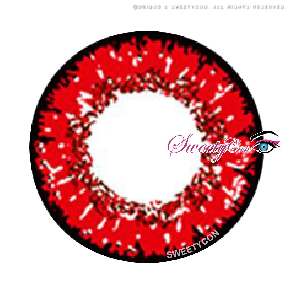 Sweety Queen Wine Red (1 lens/pack)-Colored Contacts-UNIQSO Canada