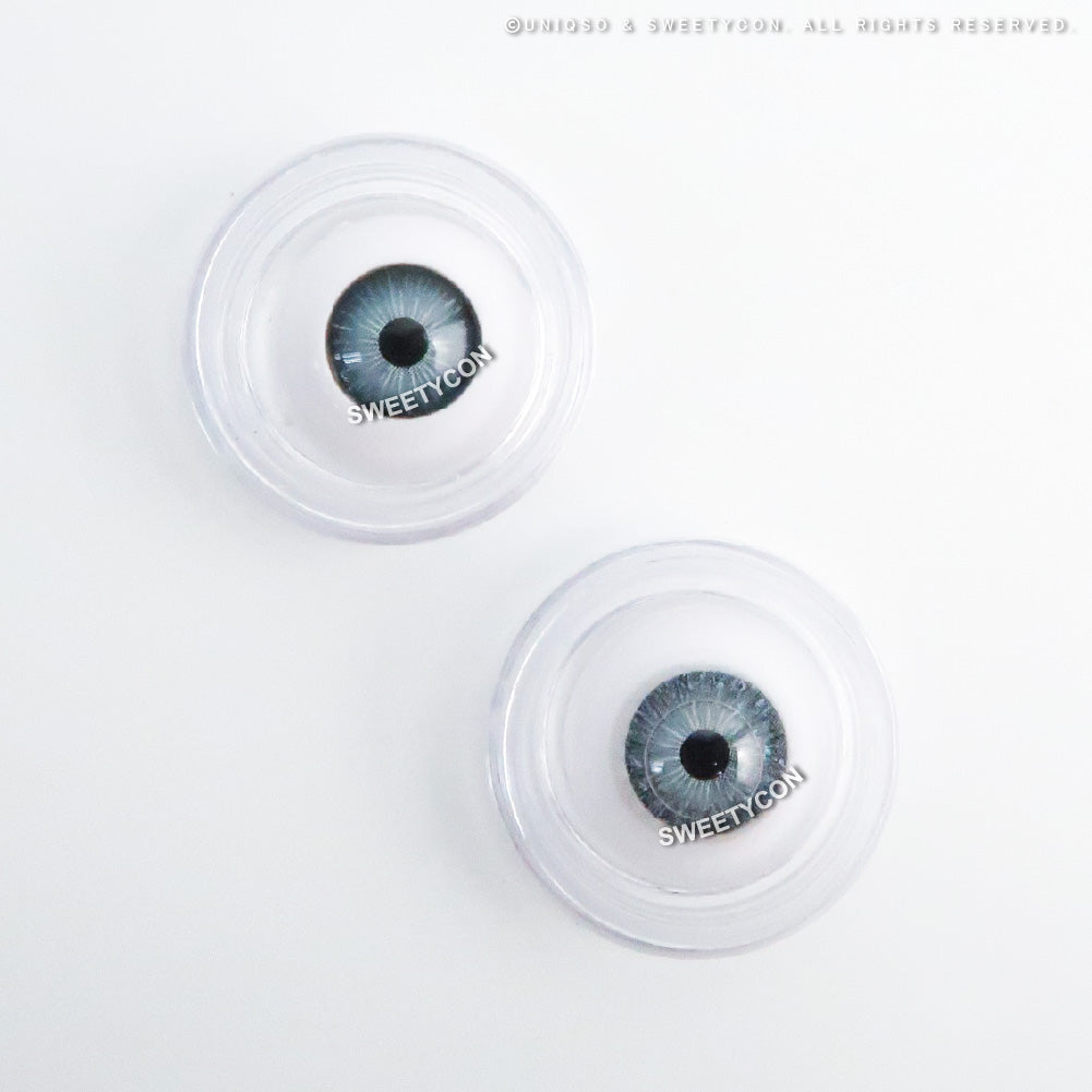 Sweety Shine Smile Grey (1 lens/pack)-Colored Contacts-UNIQSO Canada