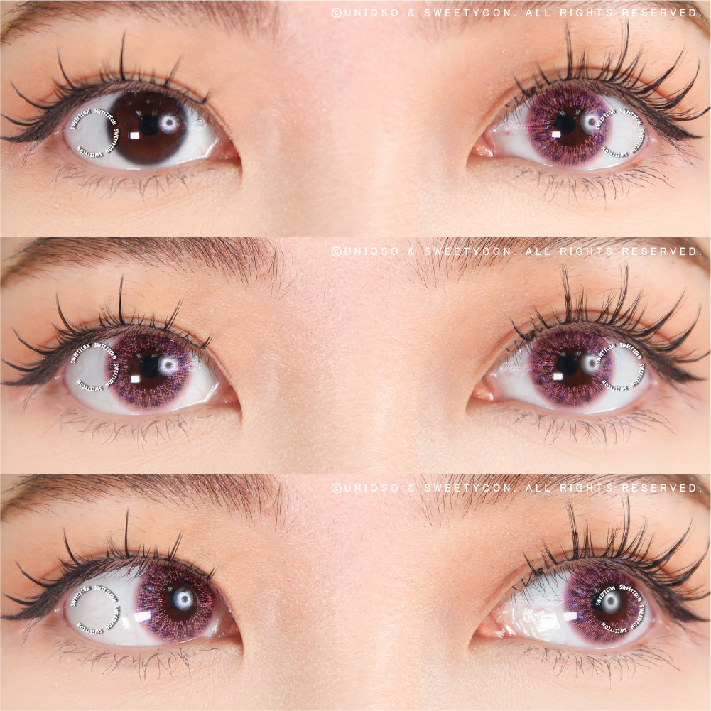 Sweety Shine Smile Pink (1 lens/pack)-Colored Contacts-UNIQSO Canada