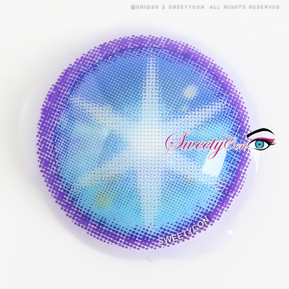 Sweety Star Idol Blue (1 lens/pack)-Colored Contacts-UNIQSO Canada