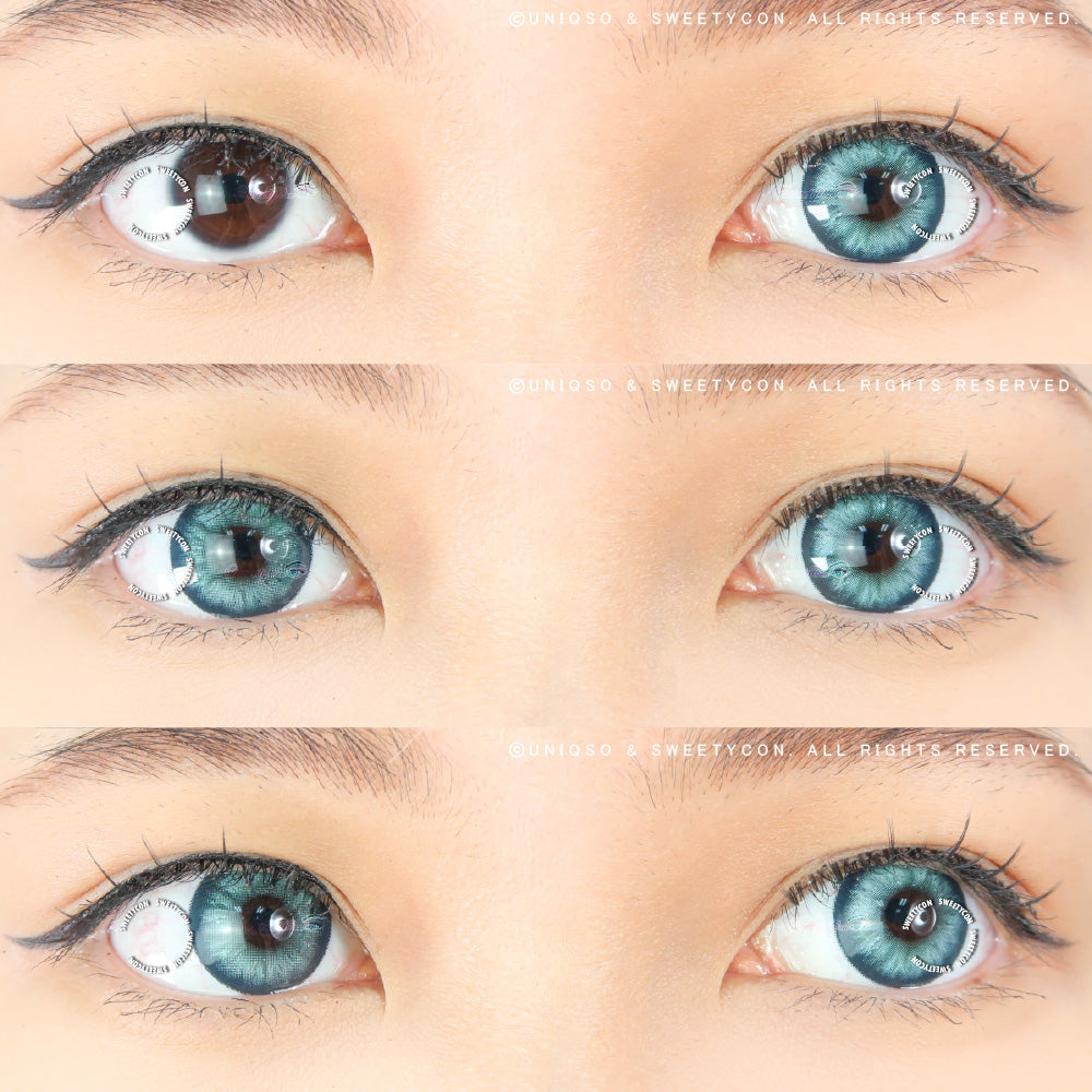 Sweety Stardust Blue (1 lens/pack)-Colored Contacts-UNIQSO Canada
