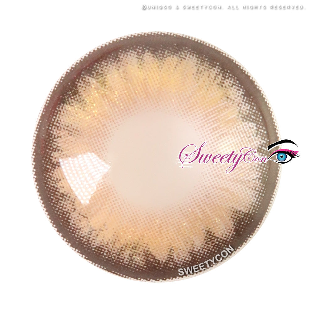 Sweety Stardust Brown (1 lens/pack)-Colored Contacts-UNIQSO Canada
