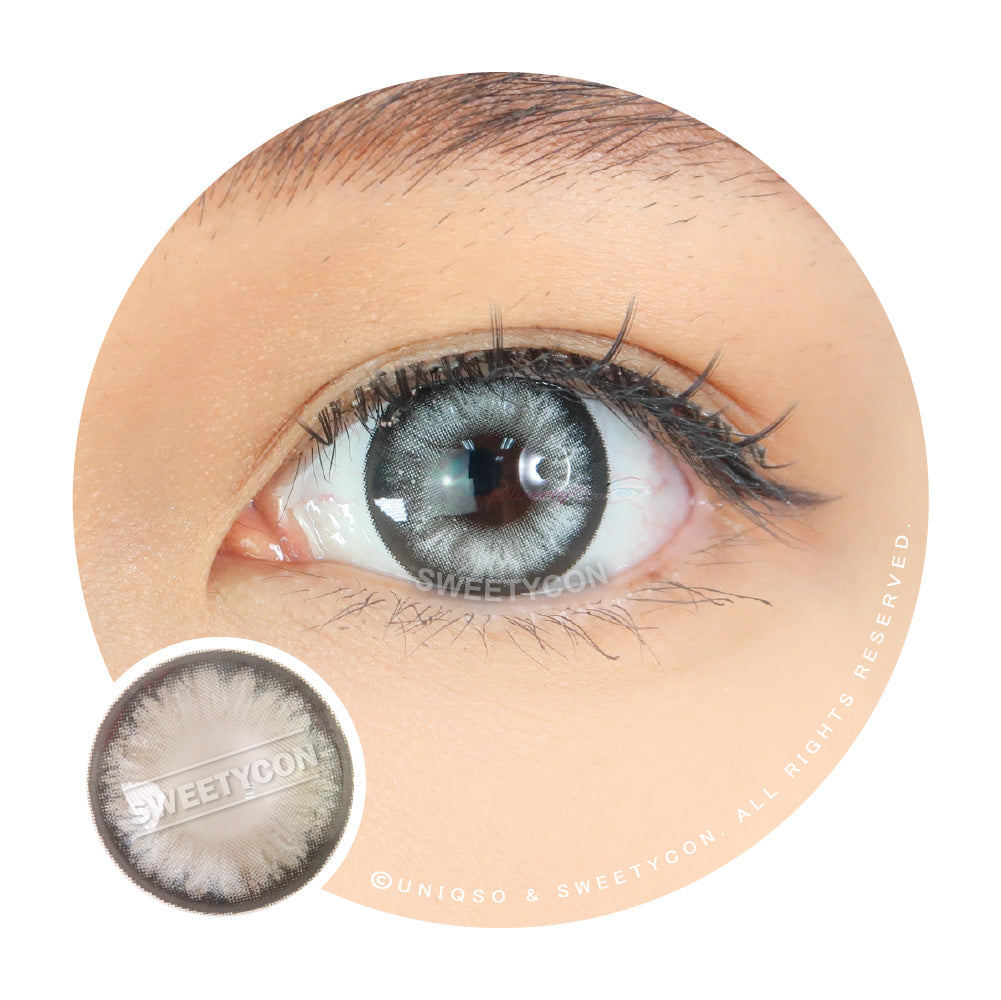 Sweety Stardust Gray (1 lens/pack)-Colored Contacts-UNIQSO Canada