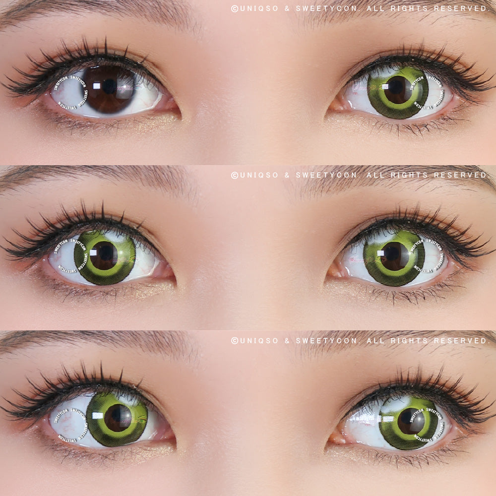 Sweety Stellar Yellow (1 lens/pack)-Colored Contacts-UNIQSO Canada