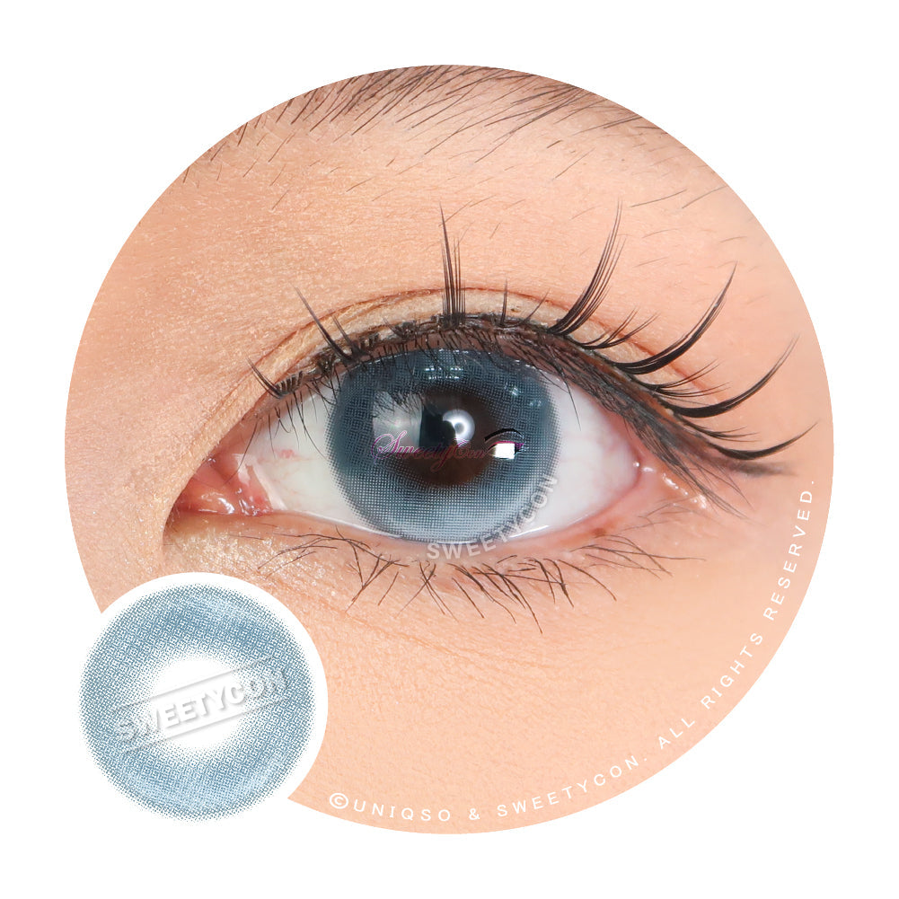 Sweety Venus Kiss Blue (1 lens/pack)-Colored Contacts-UNIQSO Canada