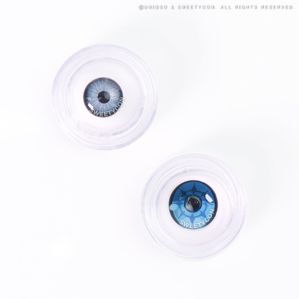 Sweety x Eyesinger Artic Star Blue (2 lenses/pack)-Colored Contacts-UNIQSO Canada
