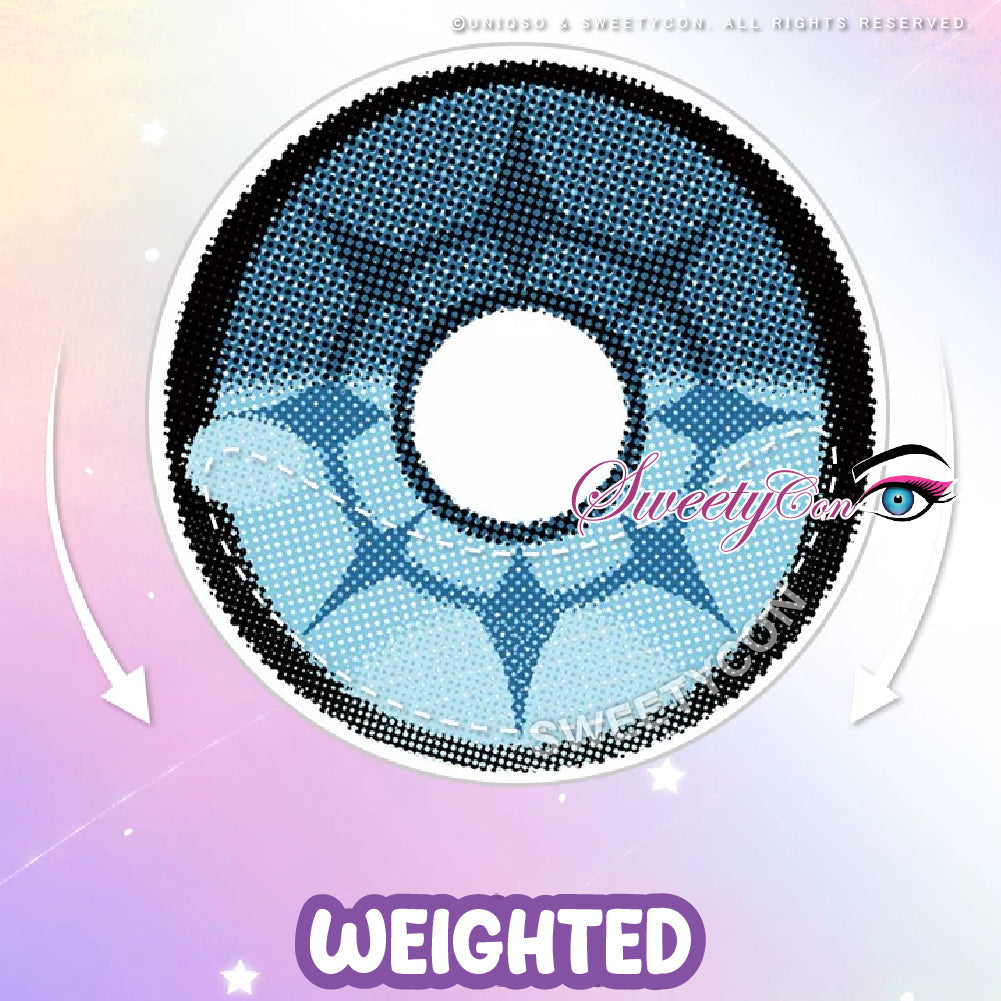 Sweety x Eyesinger Artic Star Blue (2 lenses/pack)-Colored Contacts-UNIQSO Canada