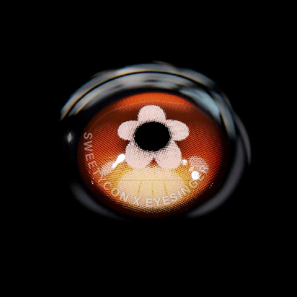 Sweety x Eyesinger Orange Clover (2 lenses/pack)-Colored Contacts-UNIQSO Canada