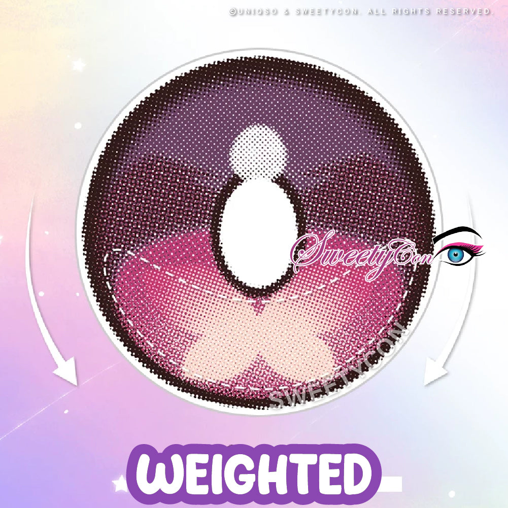Sweety x Eyesinger Violet Butterfly (2 lenses/pack)-Colored Contacts-UNIQSO Canada