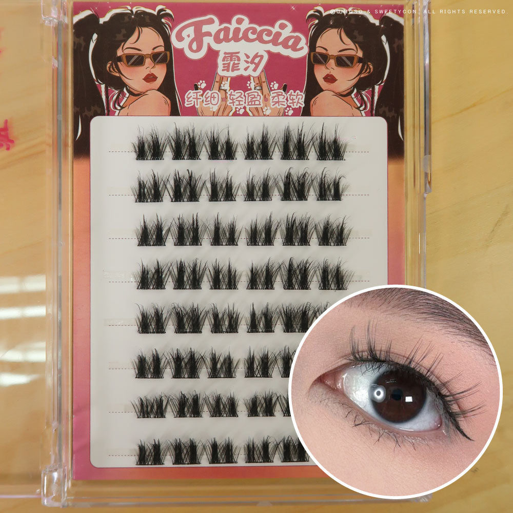Upper Lash - Fluffy Little Devil-Fake Eyelash-UNIQSO Canada