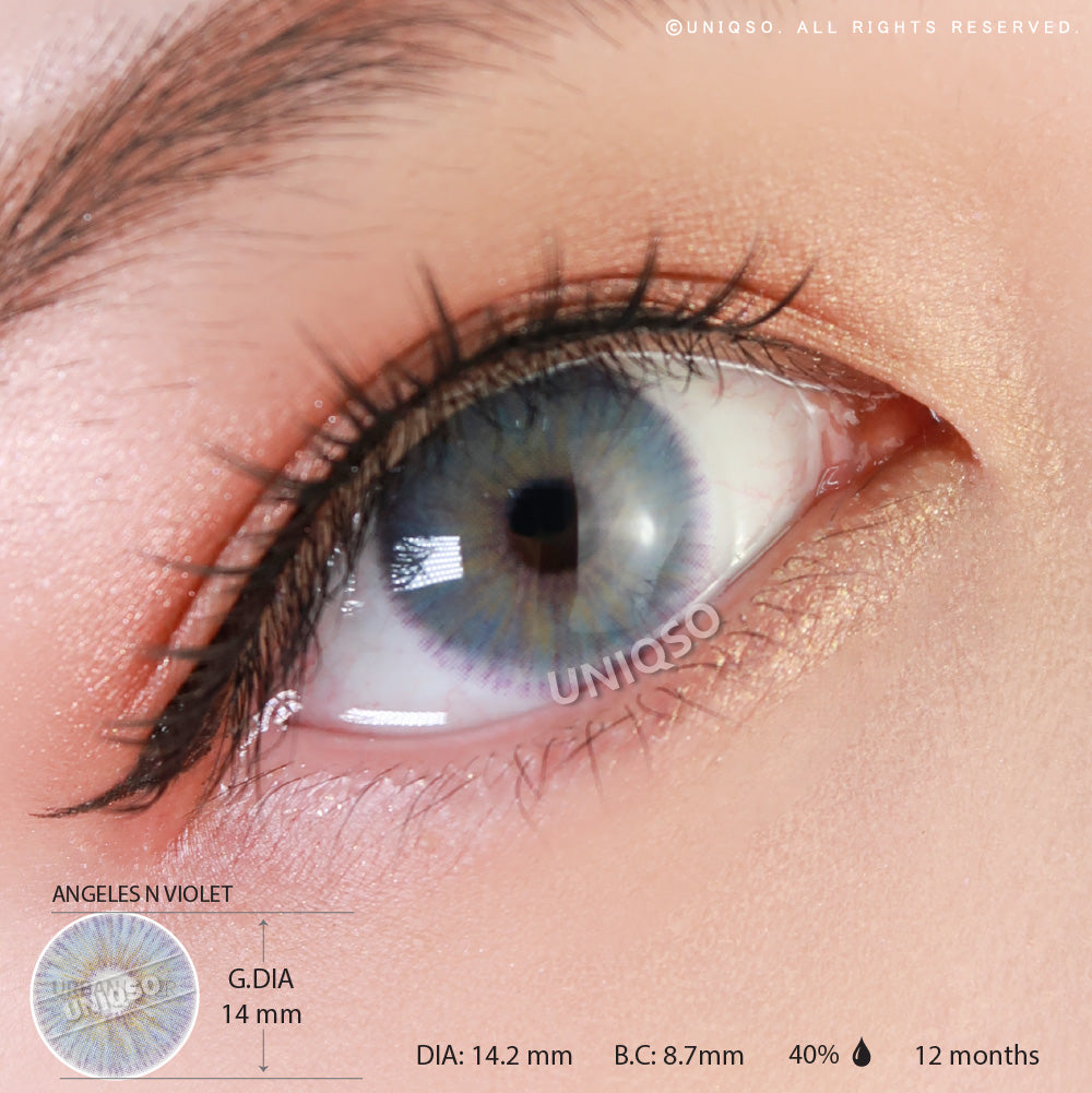Urban Layer Angeles N Violet (1 lens/pack)-Colored Contacts-UNIQSO Canada