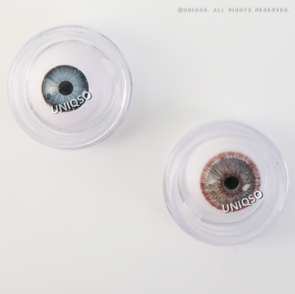 Urban Layer Brown Rain (1 lens/pack)-Colored Contacts-UNIQSO Canada