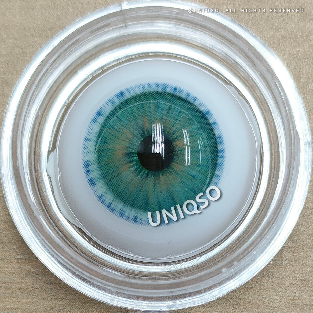 Urban Layer Gogh N Blue colored contacts