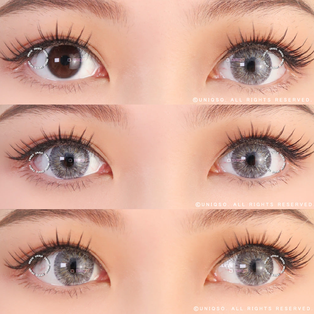 Urban Layer Gray Rain (1 lens/pack)-Colored Contacts-UNIQSO Canada