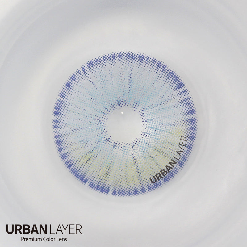 Urban Layer Las Vegas FE Ash Blue (1 lens/pack)-Colored Contacts-UNIQSO Canada