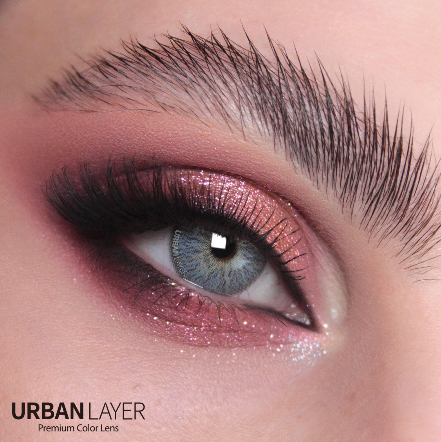 Urban Layer Melrose Gray (1 lens/pack)-Colored Contacts-UNIQSO Canada