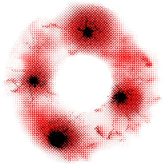 Sweety Crazy Bloodshot Red (1 lens/pack)-Crazy Contacts-UNIQSO