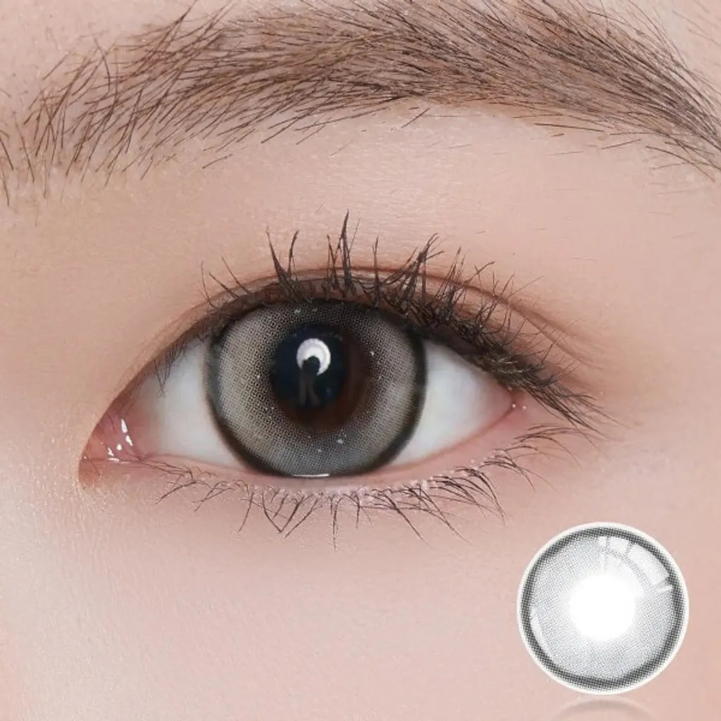 ii99 Monthy Disposable - Jelly Grey (2 Lenses/pack)-Colored Contacts-UNIQSO Canada