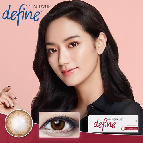 1-Day Acuvue Define Radiant Chic (30 lenses/pack)-Colored Contacts-UNIQSO Canada