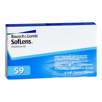 Bausch & Lomb Softlens 59 (6 lenses/pack)-Clear Contacts-UNIQSO Canada