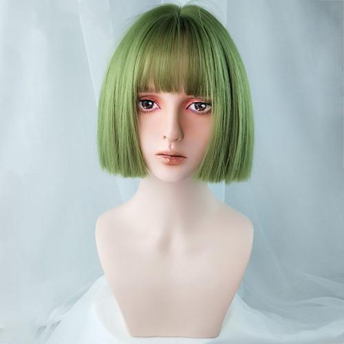 Bob LoLita Wig Green-Lolita Wig-UNIQSO Canada