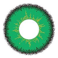 Sweety Max Green (1 lens/pack)-Colored Contacts-UNIQSO
