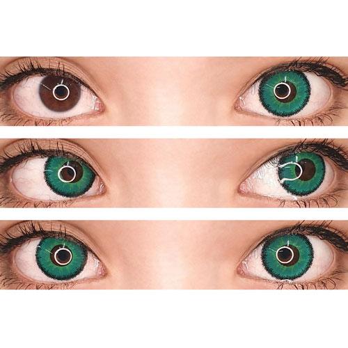 Sweety Max Green (1 lens/pack)-Colored Contacts-UNIQSO