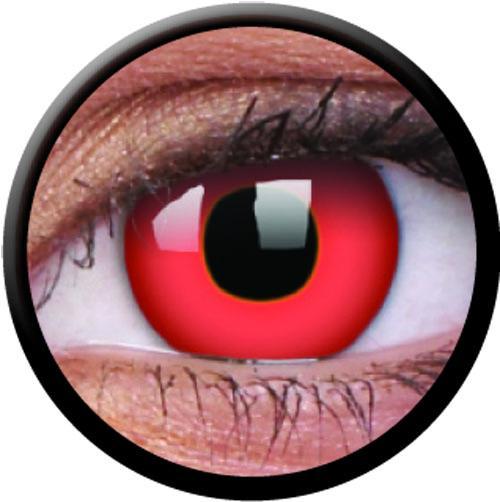 Colorvue Crazy Red Devil - 1 Day Disposable (2 lenses/pack)-Crazy Contacts-UNIQSO Canada