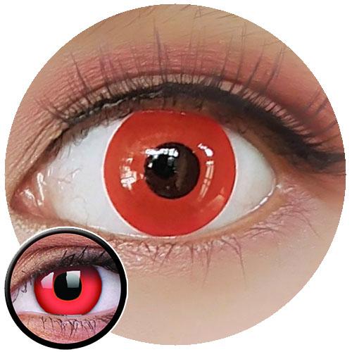 Colorvue Crazy Red Devil - 1 Day Disposable (2 lenses/pack)-Crazy Contacts-UNIQSO Canada