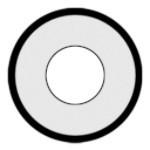Colorvue Crazy White Zombie - 1 Day Disposable (2 lenses/pack)-Crazy Contacts-UNIQSO Canada