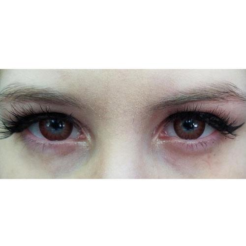 Coscon Crazy with Power - Electro Orange (1 lens/pack)-Crazy Contacts-UNIQSO Canada
