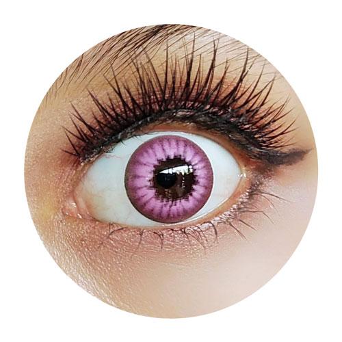 Coscon Crazy with Power - Electro Pink (1 lens/pack)-Crazy Contacts-UNIQSO Canada