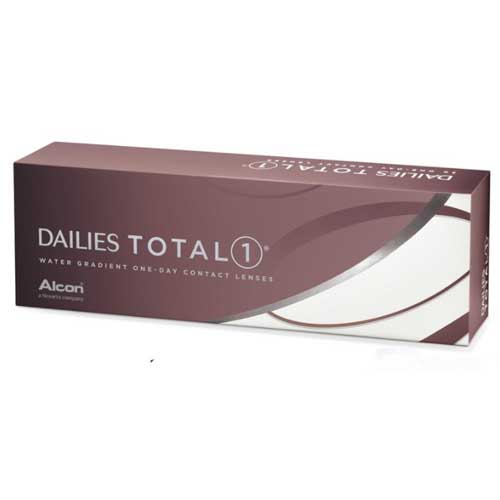 Dailies Total 1 (30 lenses/pack)-Clear Contacts-UNIQSO Canada