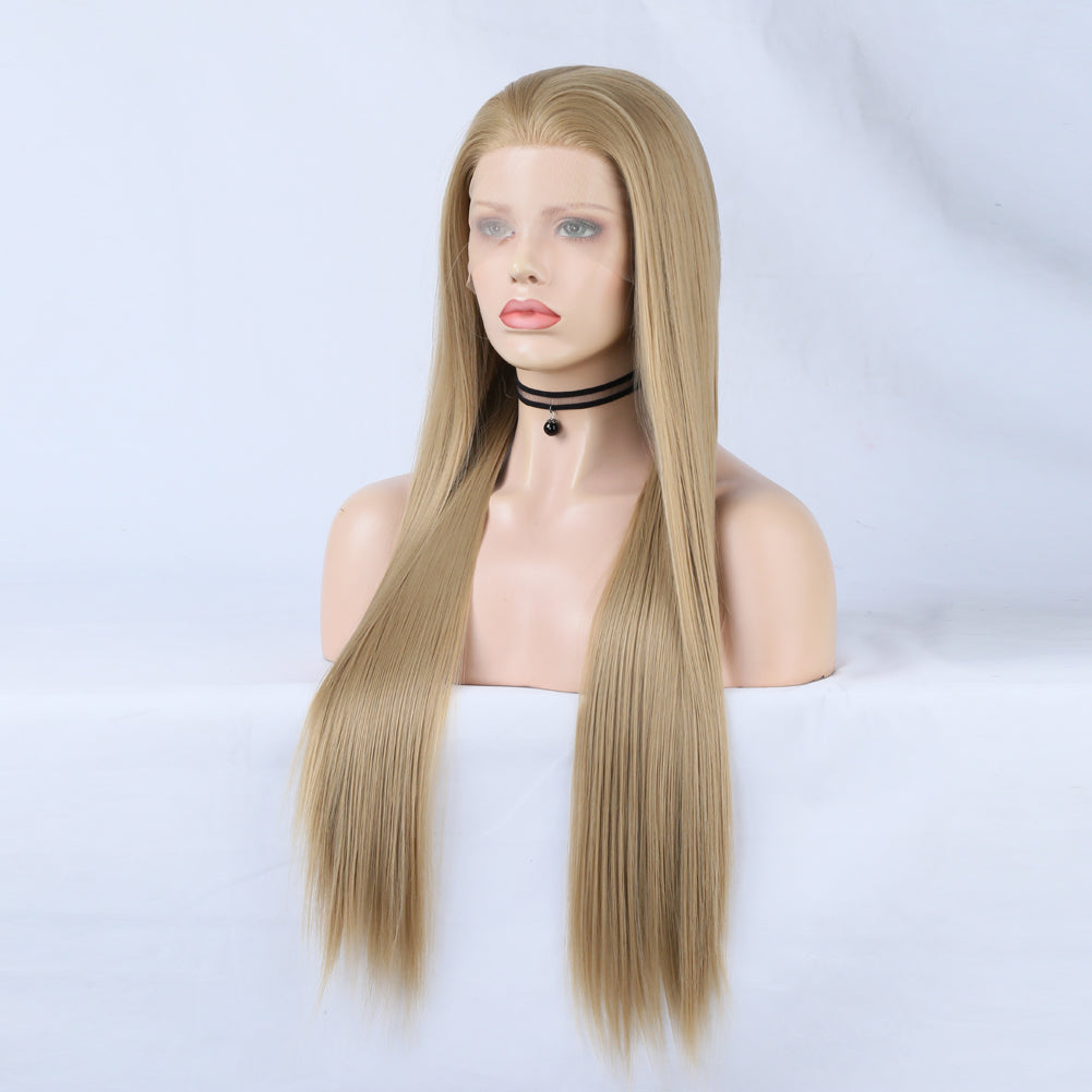 Dazzling August Linen Front Lace Wig-Lace Front Wig-UNIQSO Canada