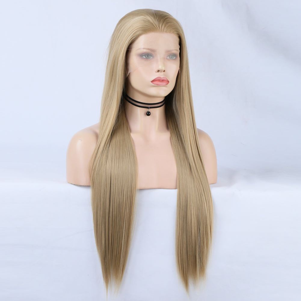 Dazzling August Linen Front Lace Wig-Lace Front Wig-UNIQSO Canada