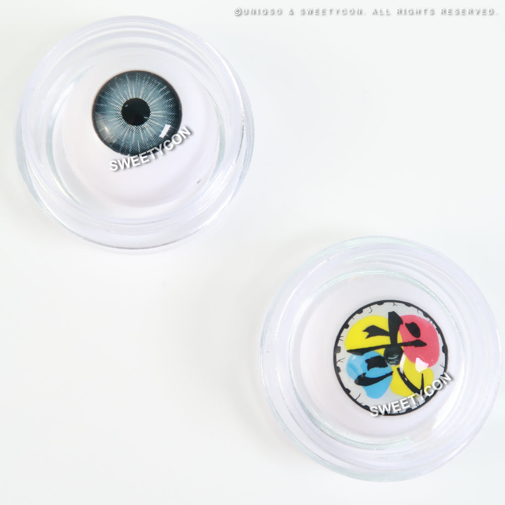 Demon Killer Villain Moon Style 2 V2 (Visible) (2 lenses/pack)-Colored Contacts-UNIQSO Canada