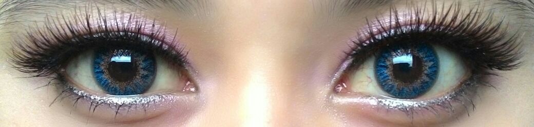 Flash Fairy Alice Blue (2 lenses/pack)-Colored Contacts-UNIQSO Canada