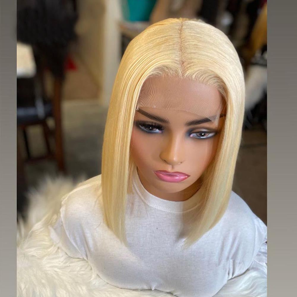 Golden Honey Front Lace Wig-Lace Front Wig-UNIQSO Canada