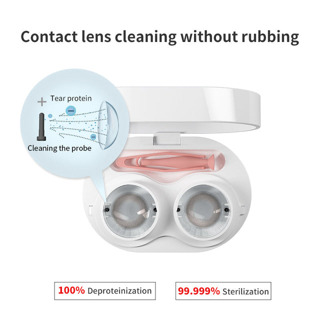 Hassle Free Lenses Cleaning - 3N Contact Lens Cleaner Mini-Lens Cleaner-UNIQSO Canada