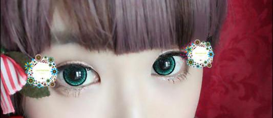ICK Animate Green (1 lens/pack)-Colored Contacts-UNIQSO