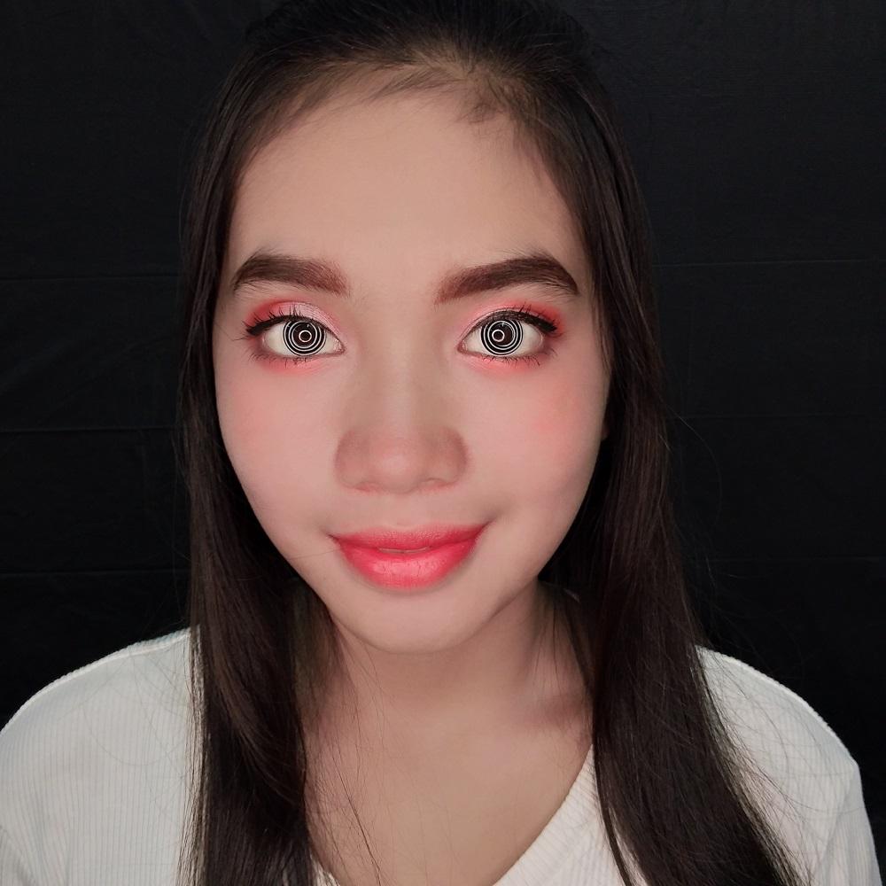 Sweety Crazy Black Spiral II (1 lens/pack)-Crazy Contacts-UNIQSO