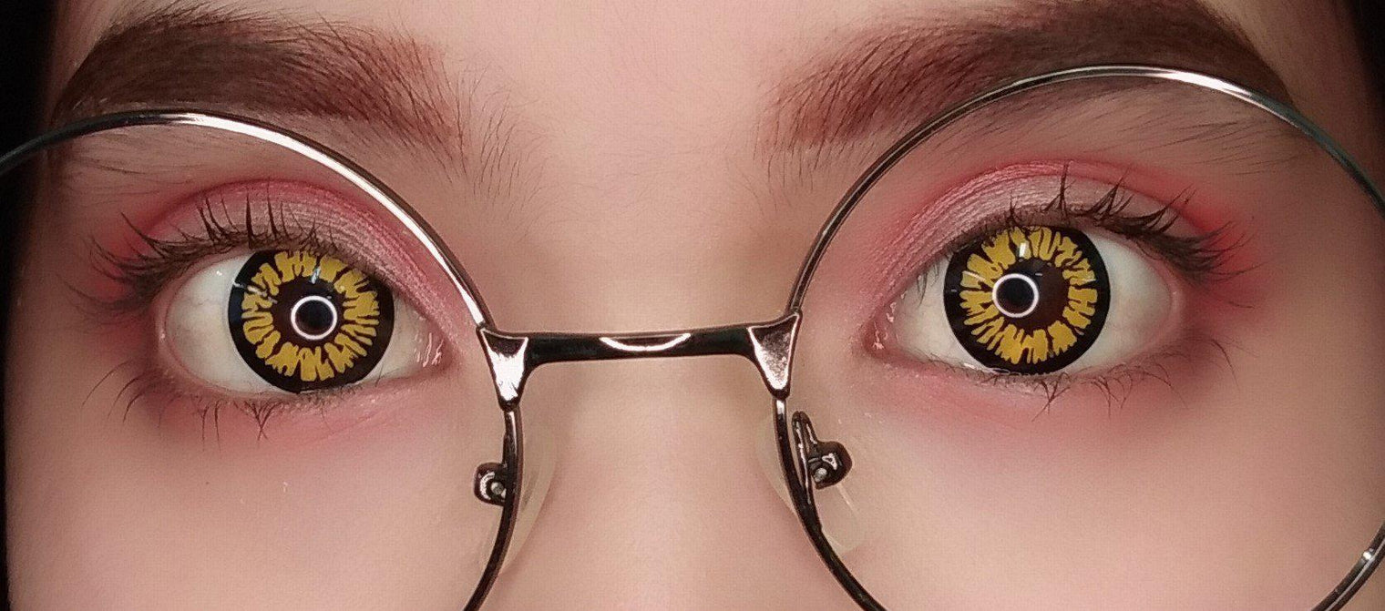 Sweety Crazy BT Yellow (1 lens/pack)-Crazy Contacts-UNIQSO