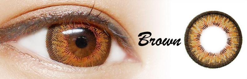 I.Fairy Cream Puff Brown (1 lens/pack)-Colored Contacts-UNIQSO Canada