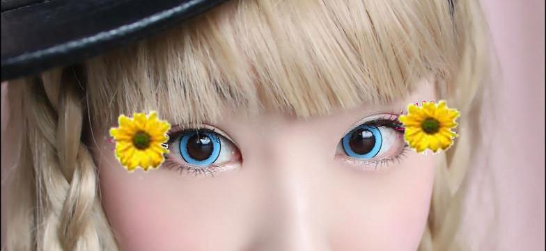 I.Fairy Moonlite Blue (1 lens/pack)-Colored Contacts-UNIQSO Canada