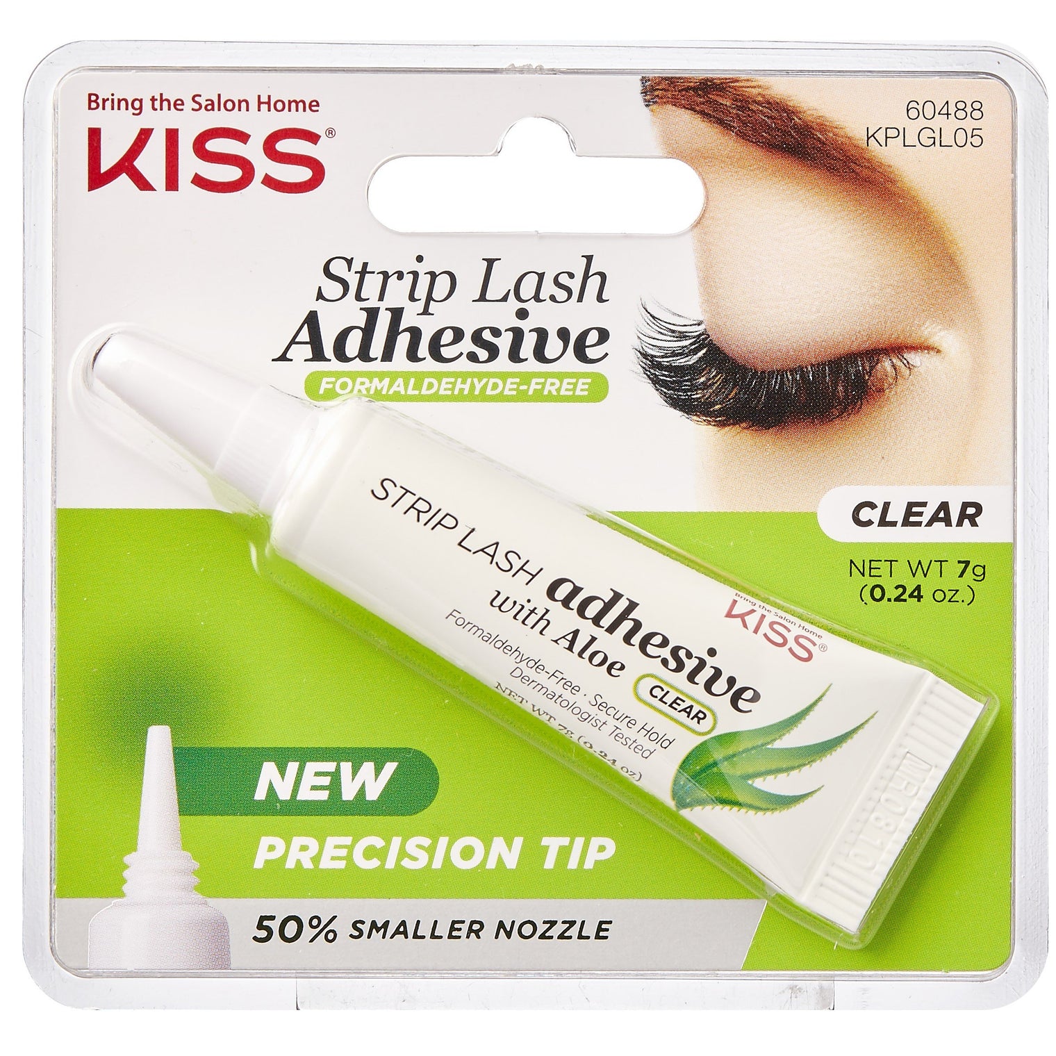 Kiss New York - Aloe Vera Eyelash Glue-Fake Eyelash Glue-UNIQSO