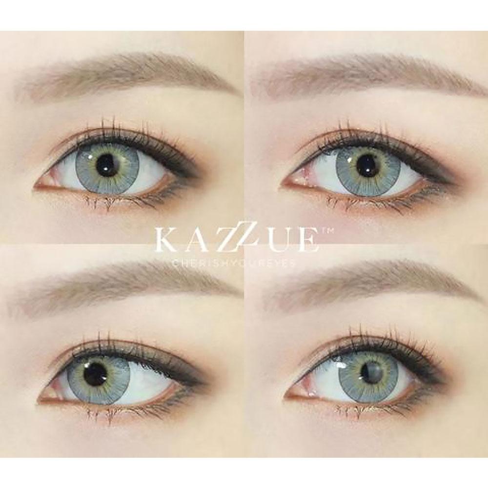 Kazzue Alluring Grey (1 lens/pack)-Colored Contacts-UNIQSO Canada