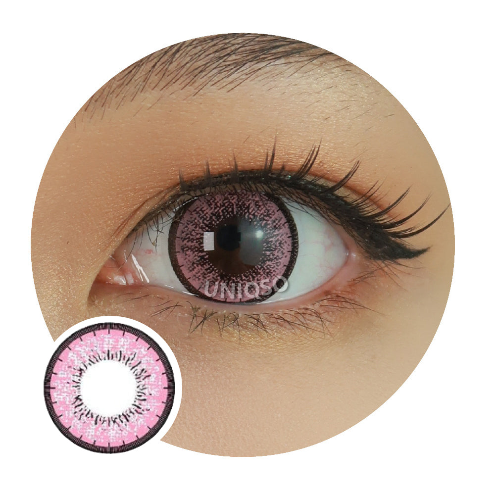Kazzue Blytheye Pink colored contacts